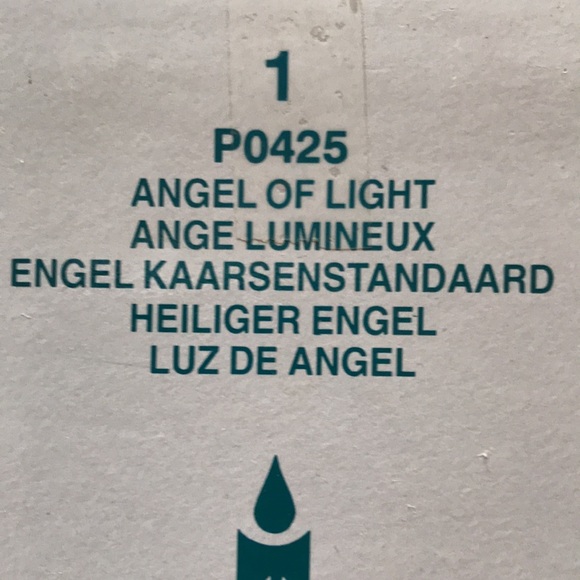 Partylite Pewter ANGEL Candle SNUFFER with Ceramic ANGEL of LIGHT single candle - Picture 7 of 14